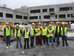 Les 3è visitent les coulisses du bâtiment