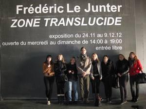 Les terminales accueillent l’artiste Frédéric Le Junter !