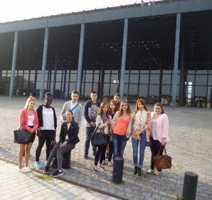 Sortie pédagogique à Nantes des élèves de commerce