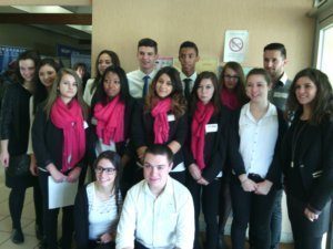 Les 2nde Accueil en évènementiel au forum des métiers