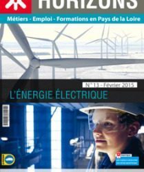 Le lycée à la une du numéro spécial de l’Onisep, dédié aux formations de l’électricité.