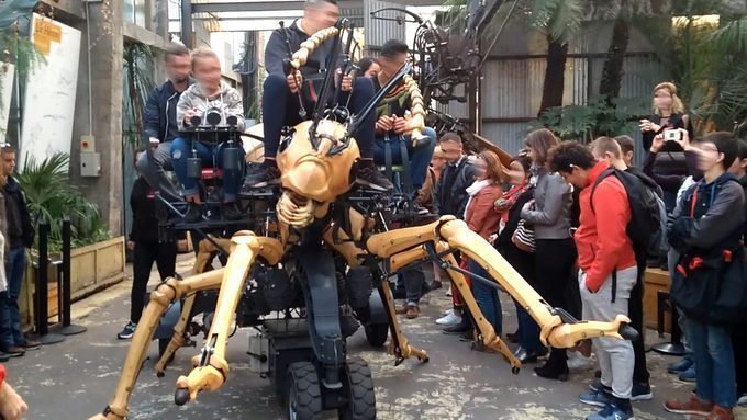 Les 3è à l’assaut des machines de l’Île