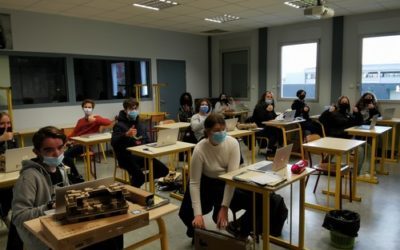 Distribution des ordinateurs de la Région aux 1ères CAP et 2ndes bac pro