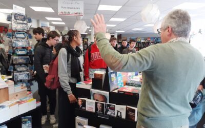 Les 1MA et 1MVM à la librairie La Case des Pins